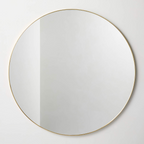 Contemporary Circle Wall Mirror