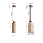Travertine Stone Pendant Light