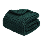 Thick Braided Knit Blanket