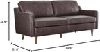 Belmont Leather Sofa