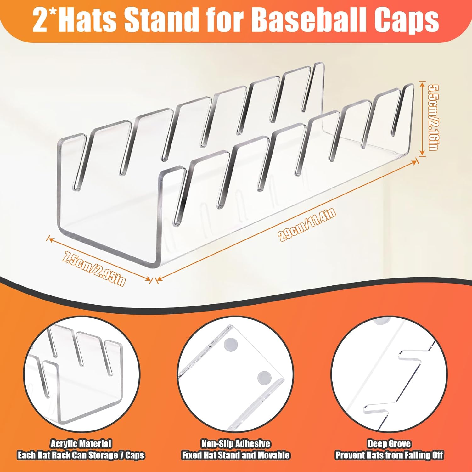 Cap Stack Organizer
