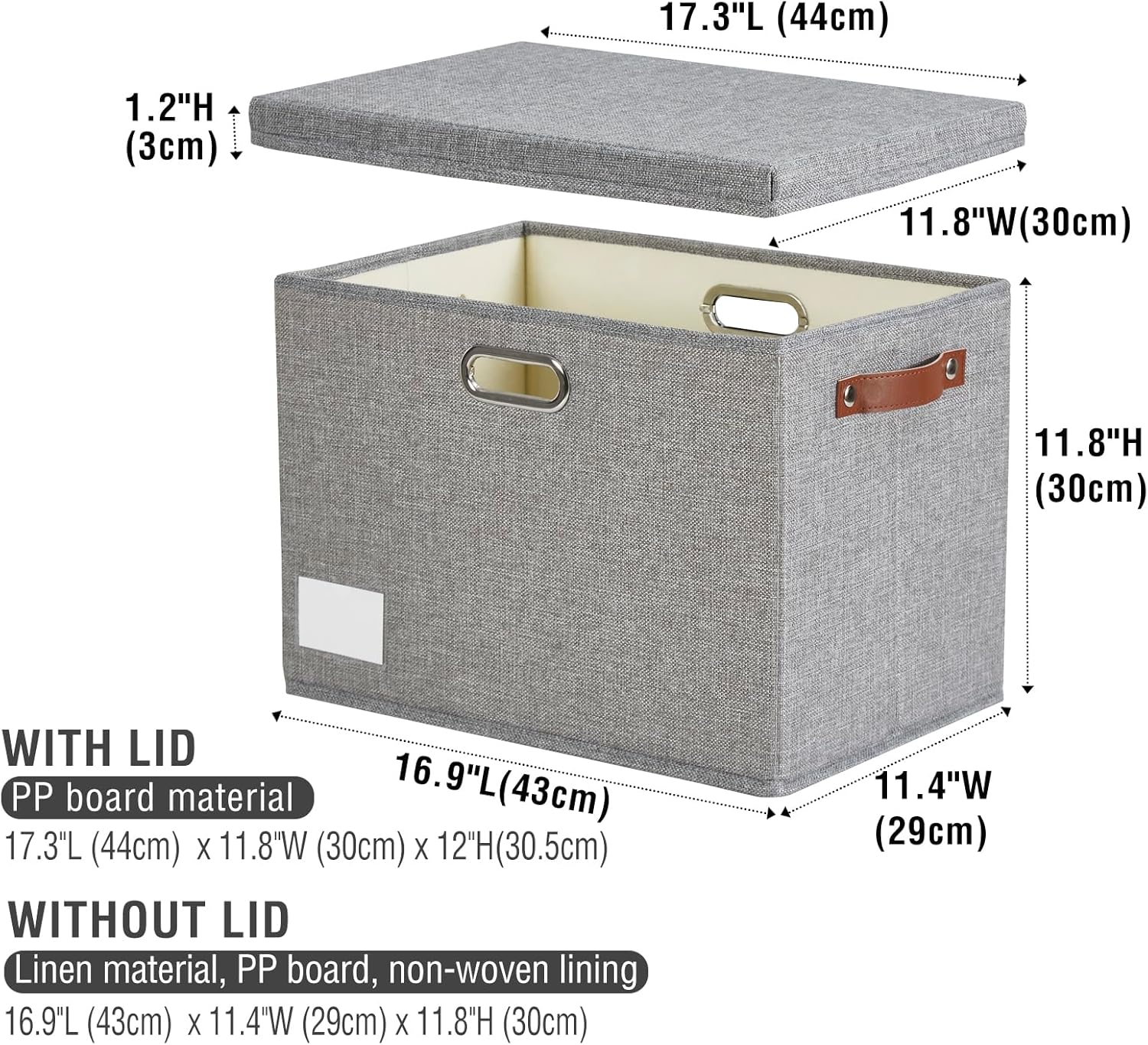 Collapsible Storage Bins