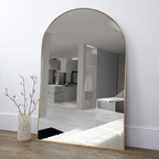 Luxury Gold Arched Mirror
