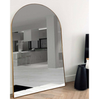 Luxury Gold Arched Mirror