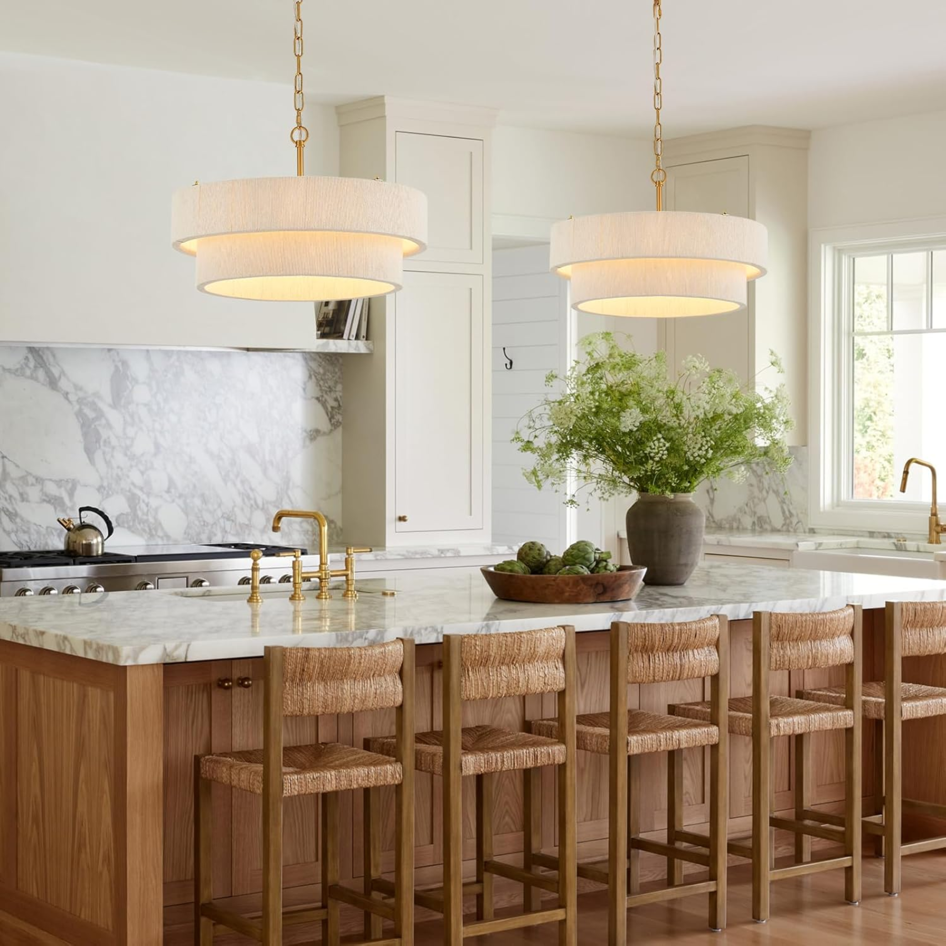 The Aurelia Drum Chandelier