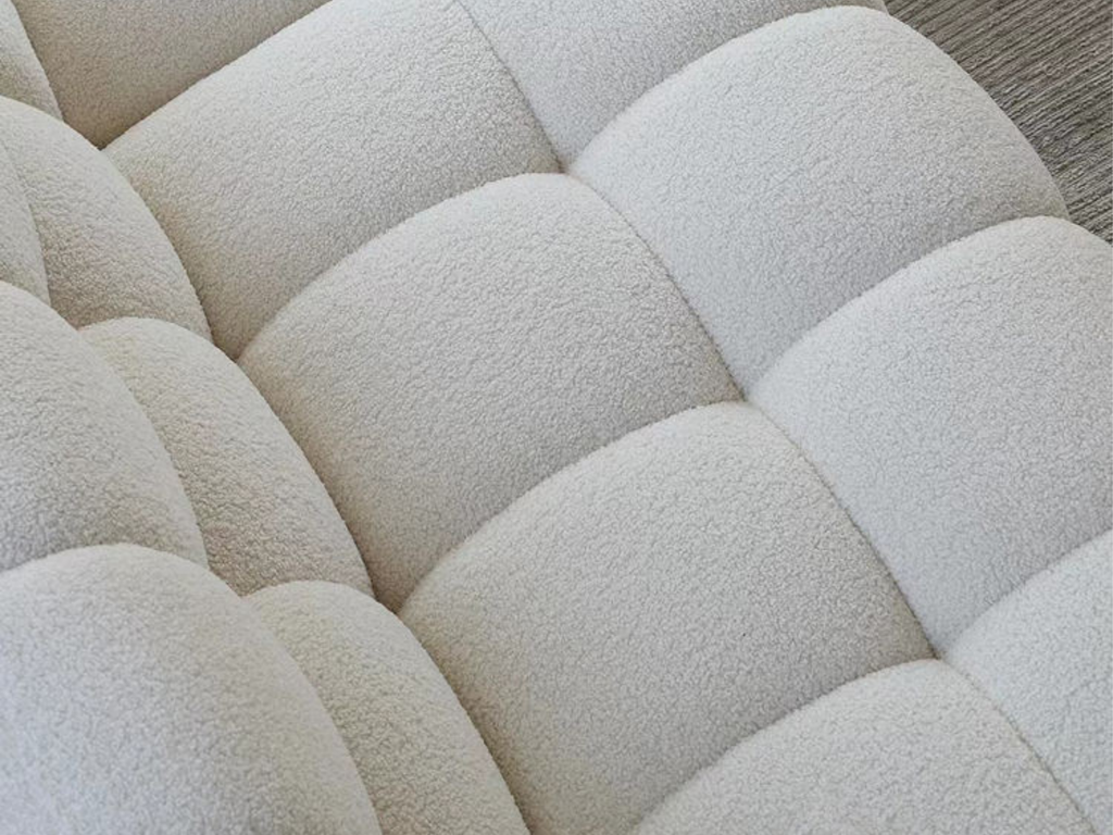 The Lumière Bouclé Sofa